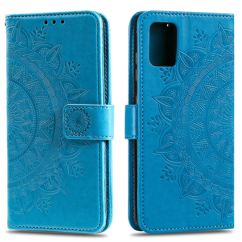 Galaxy A31 Wallet-Hülle – Mit Blumenmuster, Ständer & Kartenfächern