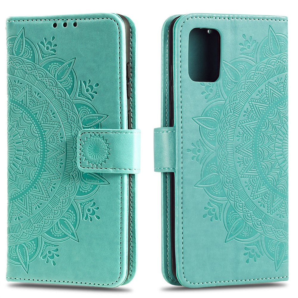 Galaxy A31 Wallet-Hülle – Mit Blumenmuster, Ständer & Kartenfächern
