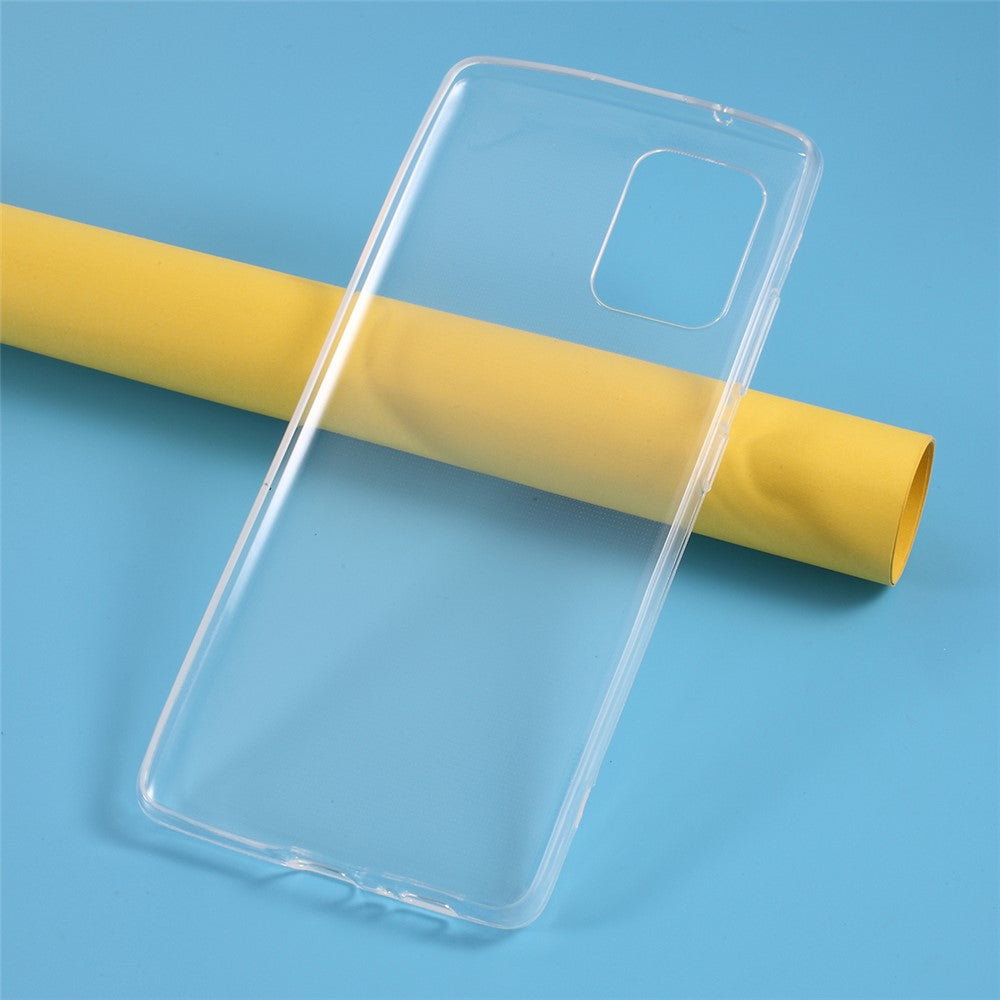 Galaxy A91 / S10 Lite / N80s Transparente Hülle – Kratzfest, weich & stoßfest
