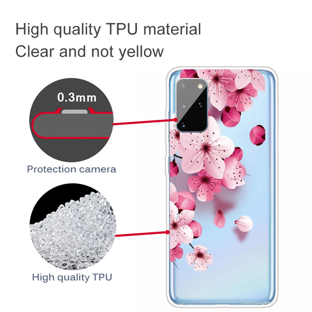 Galaxy A41 Schutzhülle – Mit Musterdruck & Transparent