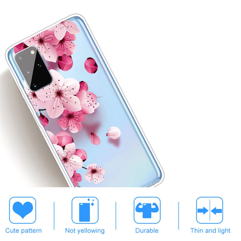 Galaxy A41 Schutzhülle – Mit Musterdruck & Transparent