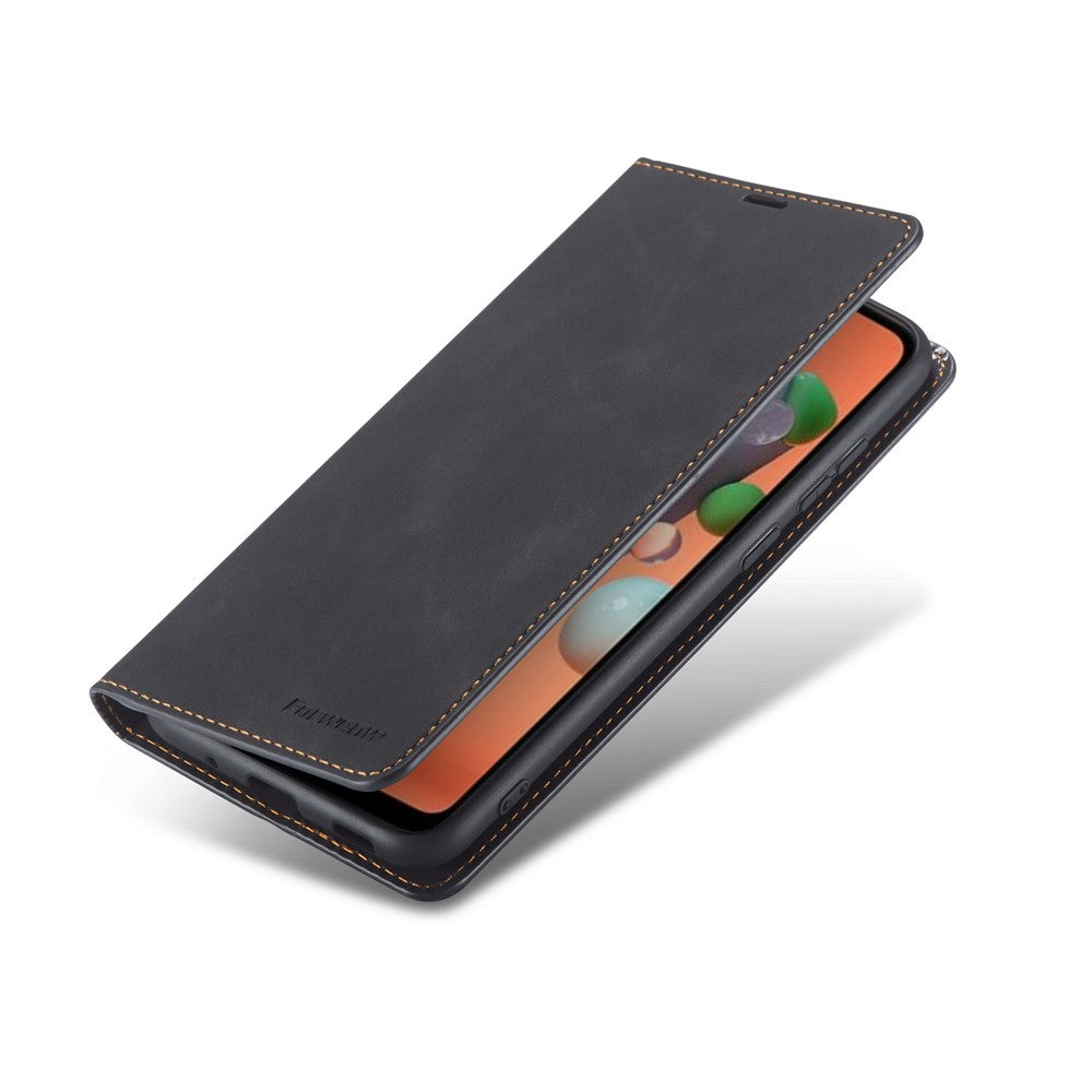 Galaxy A11 / M11 Wallet-Hülle – mit Kartenfächer & Stoßfest