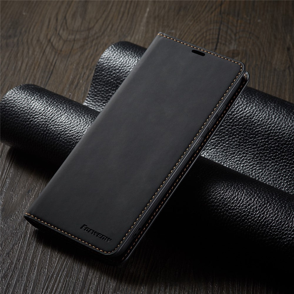 Galaxy A11 / M11 Wallet-Hülle – mit Kartenfächer & Stoßfest