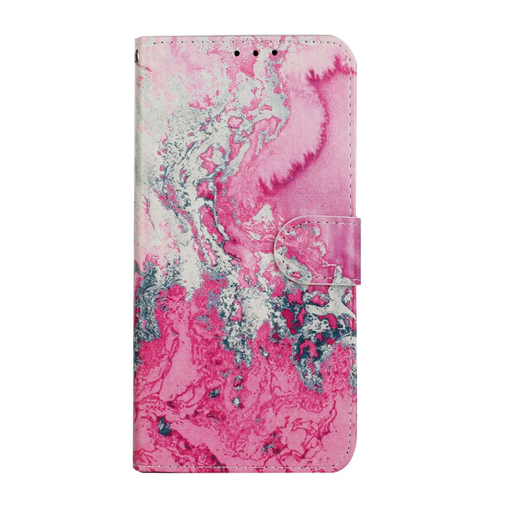 Galaxy A41 Wallethülle – Mit Musterdruck, Ständer & Kartenfächer