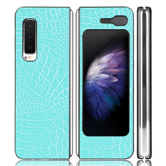 Galaxy Fold 1 5G/4G / W20 5G Schutzhülle –  mit Krokodilleder PU-Beschichtung