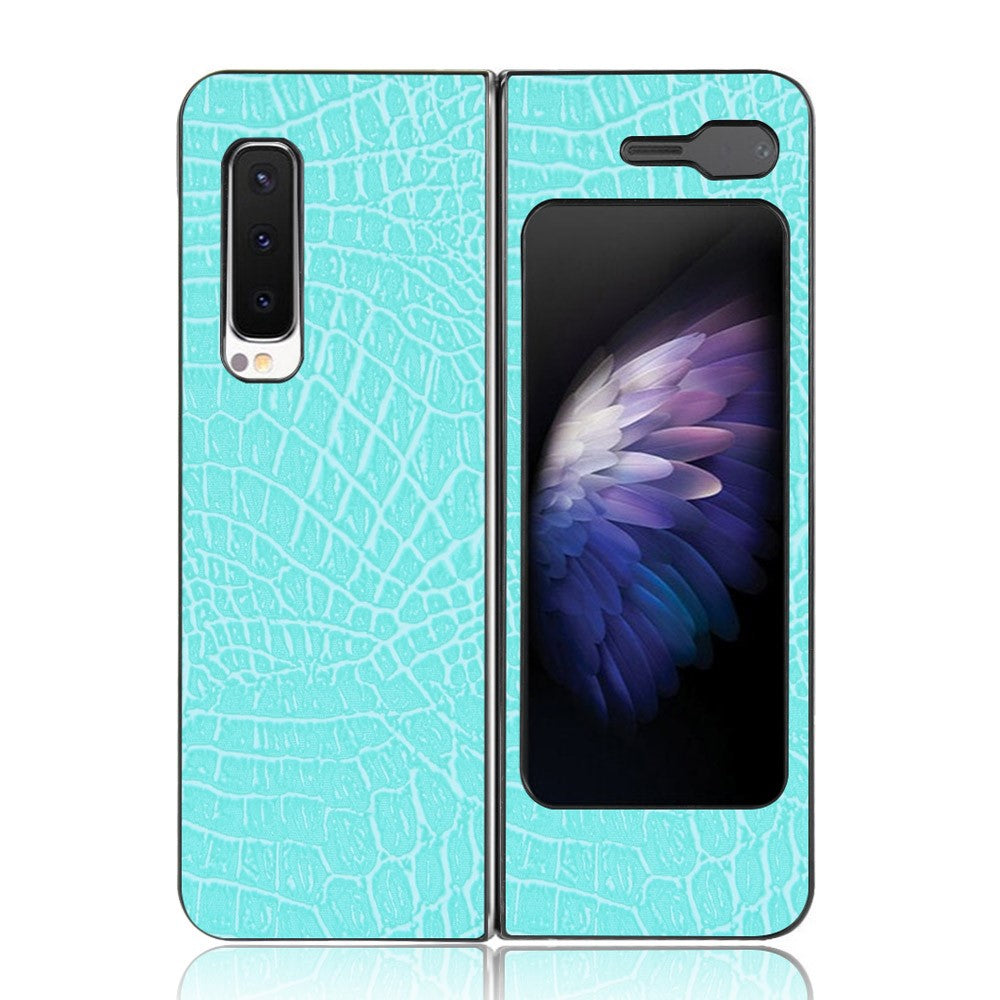 Galaxy Fold 1 5G/4G / W20 5G Schutzhülle –  mit Krokodilleder PU-Beschichtung