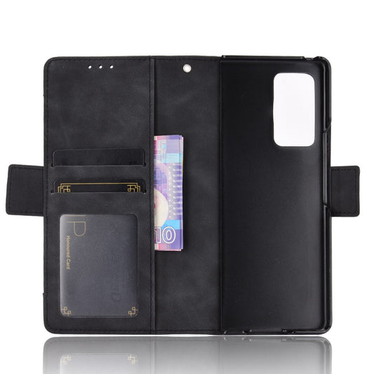 Galaxy Z Fold2 5G Multi-Slot Lederhülle – Mit Ständerfunktion und Brieftaschenfunktion