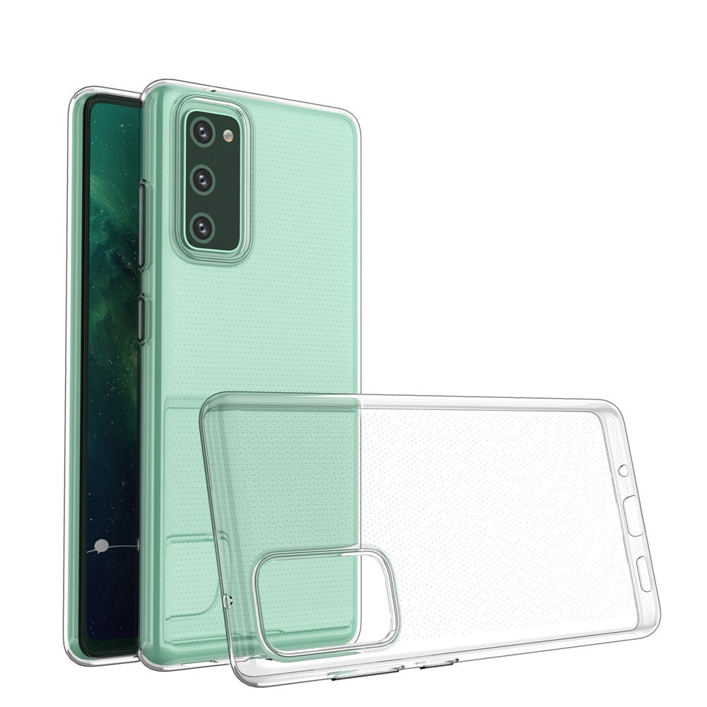 Galaxy S20 FE 4G/5G / S20 Lite / S20 FE 2022 Transparente Hülle – Kratzfest, weich & stoßfest
