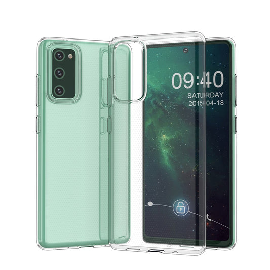 Galaxy S20 FE 4G/5G / S20 Lite / S20 FE 2022 Transparente Hülle – Kratzfest, weich & stoßfest