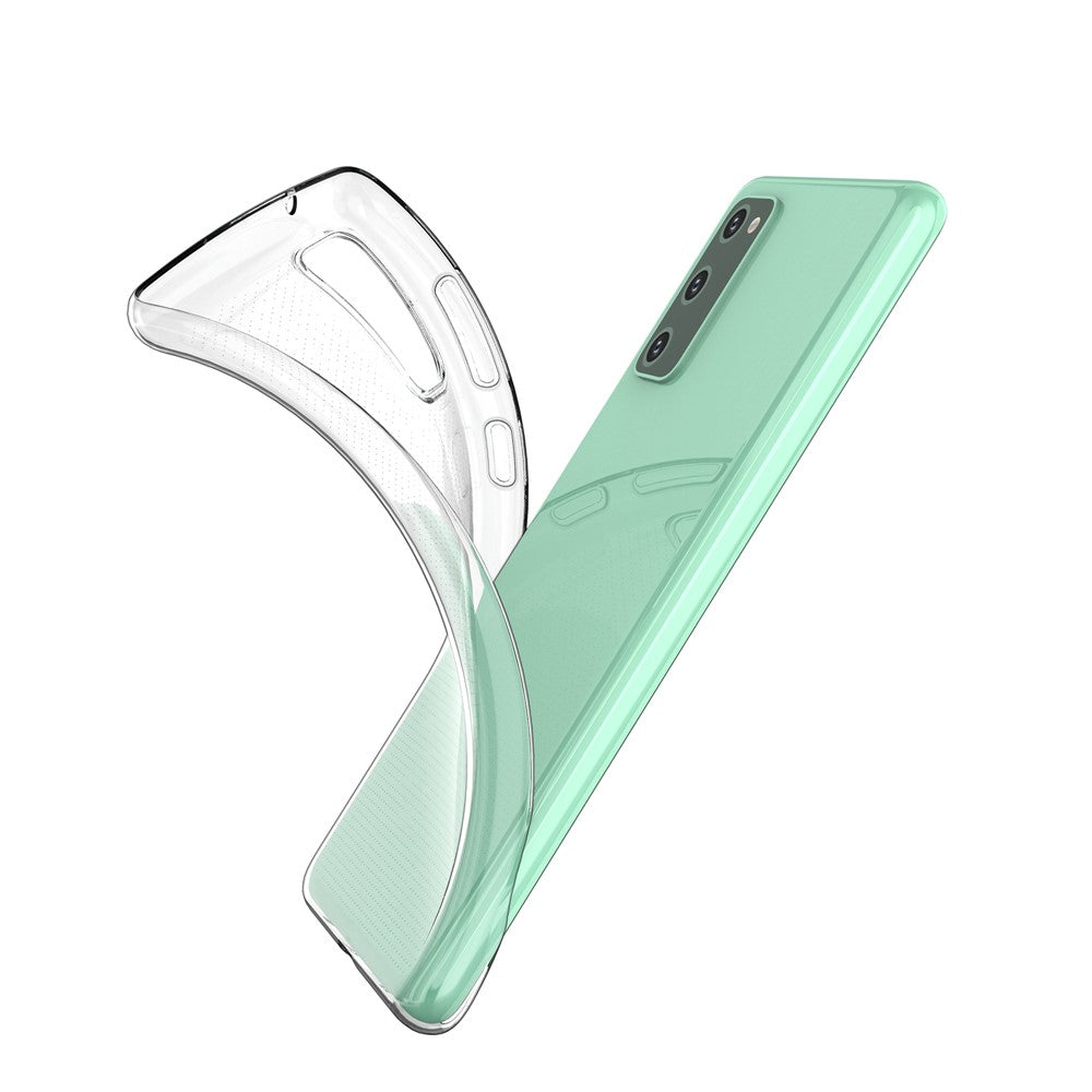 Galaxy S20 FE 4G/5G / S20 Lite / S20 FE 2022 Transparente Hülle – Kratzfest, weich & stoßfest