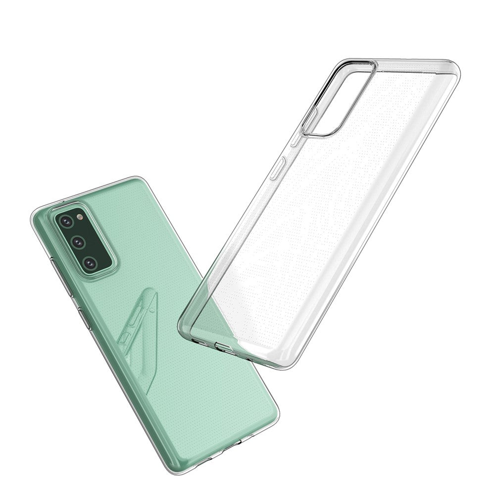 Galaxy S20 FE 4G/5G / S20 Lite / S20 FE 2022 Transparente Hülle – Kratzfest, weich & stoßfest