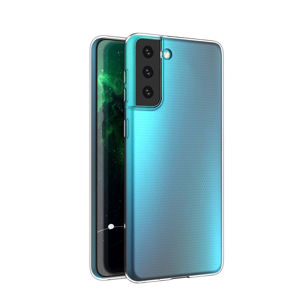 Galaxy S21 Plus Transparente Hülle – Kratzfest, weich & stoßfest