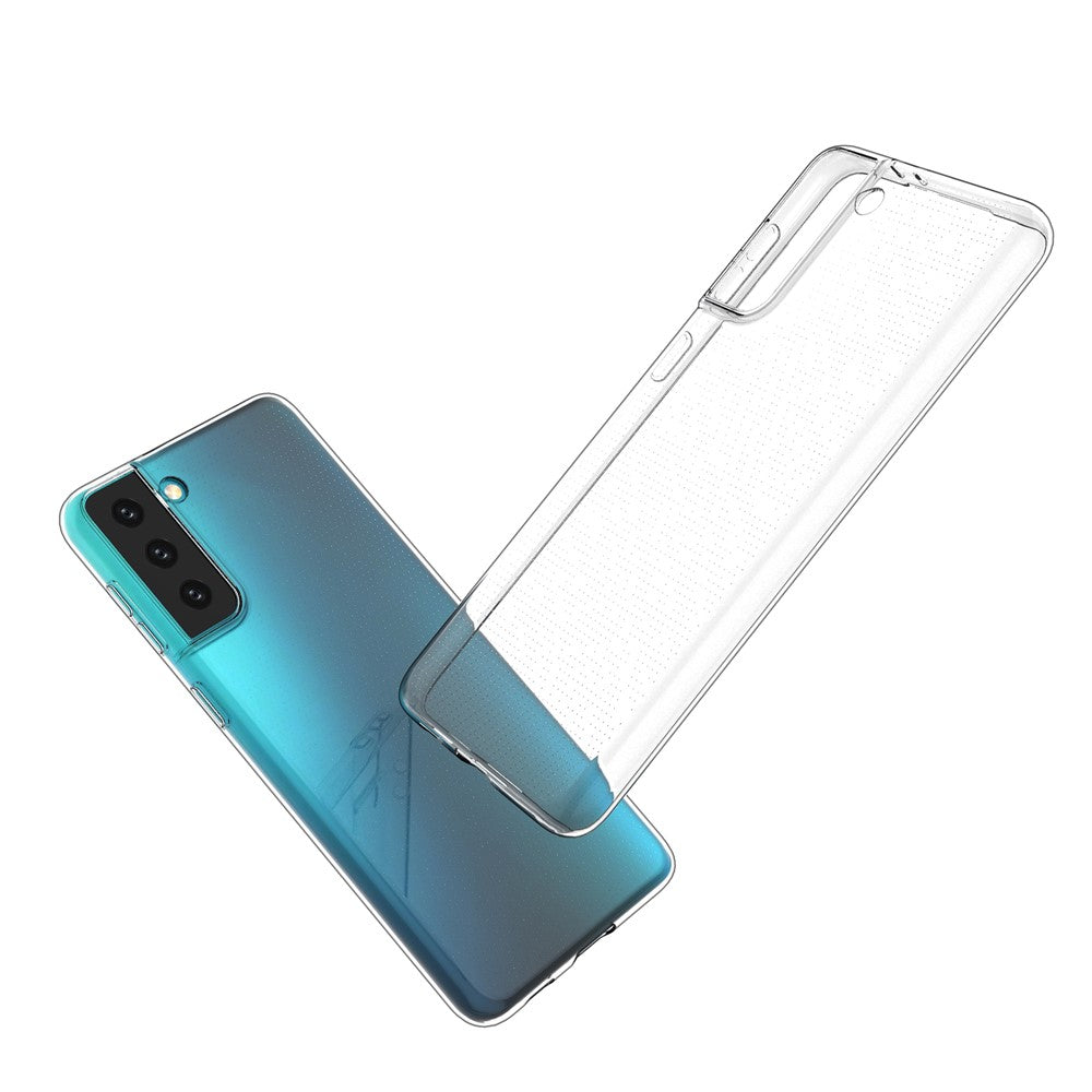 Galaxy S21 Plus Transparente Hülle – Kratzfest, weich & stoßfest