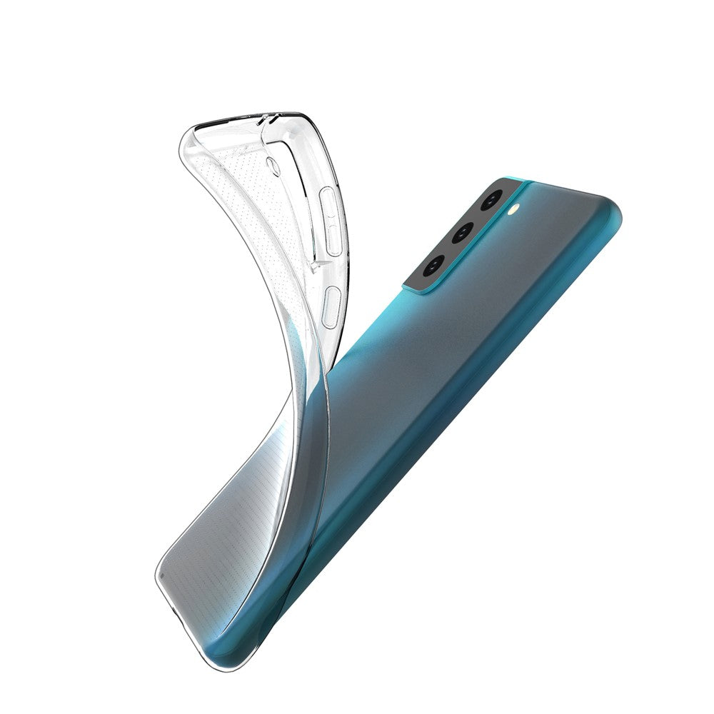 Galaxy S21 Plus Transparente Hülle – Kratzfest, weich & stoßfest