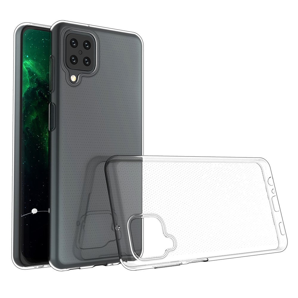 Galaxy A12 Transparente Hülle – Kratzfest, weich & stoßfest