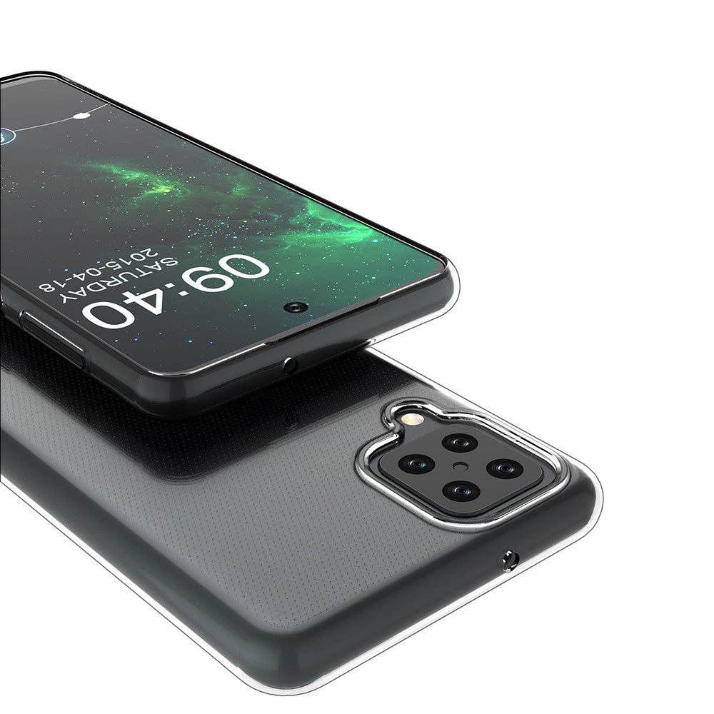 Galaxy A12 Transparente Hülle – Kratzfest, weich & stoßfest