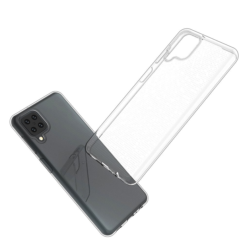 Galaxy A12 Transparente Hülle – Kratzfest, weich & stoßfest