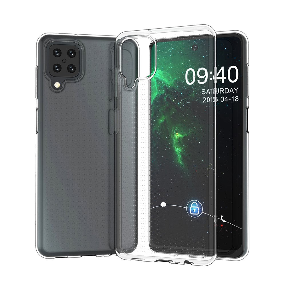 Galaxy A12 Transparente Hülle – Kratzfest, weich & stoßfest