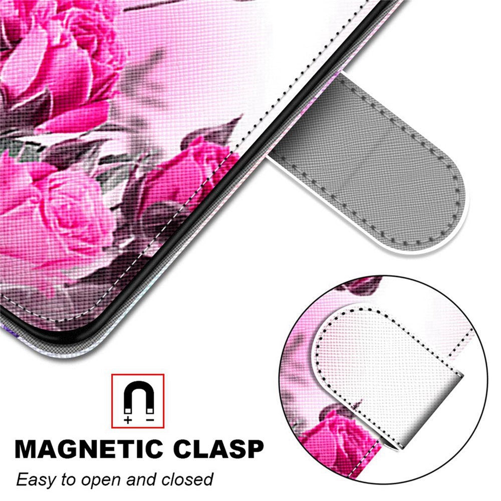 Galaxy S21 4G/5G Wallet-Hülle – Muster, Mit Kartenfächer & Ständer