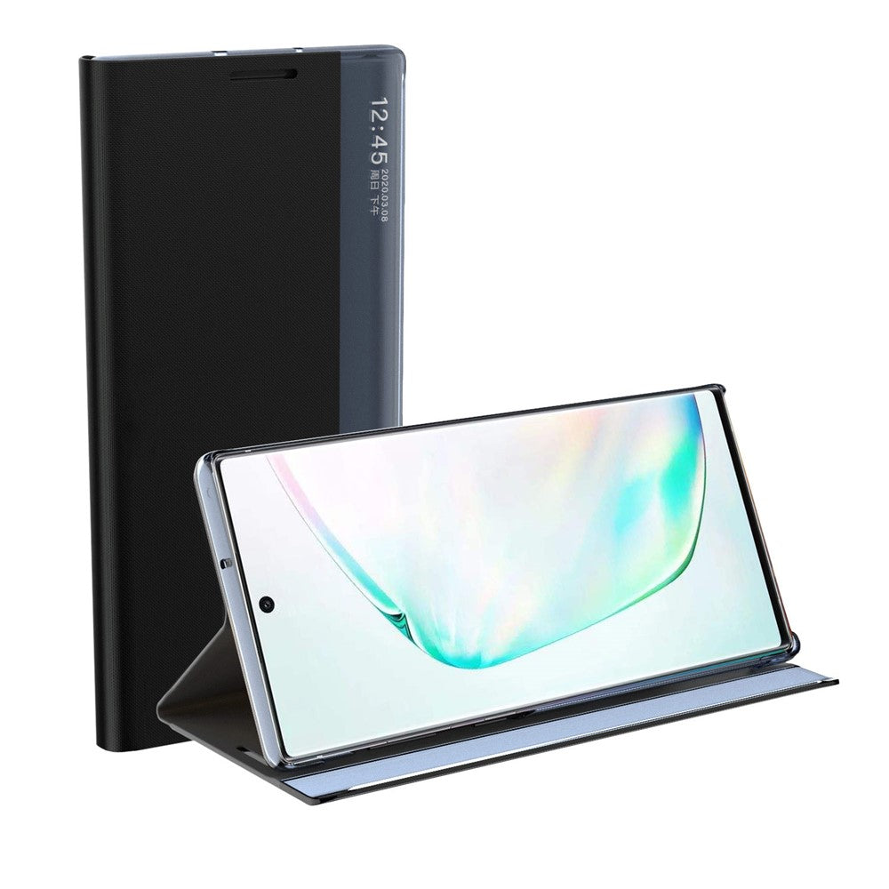 Galaxy A12 Elegante Hülle – Mit Magnetfunktion & Ansichtsfenster