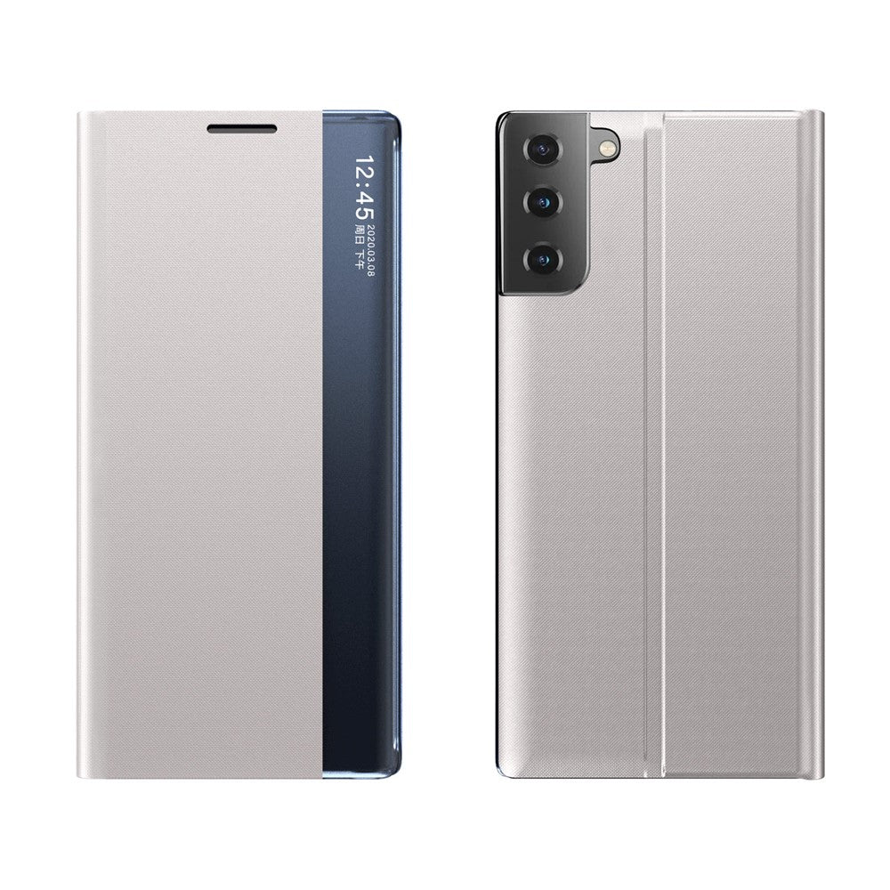 Galaxy S21 4G/5G Elegante Hülle – Mit Magnetfunktion & Ansichtsfenster
