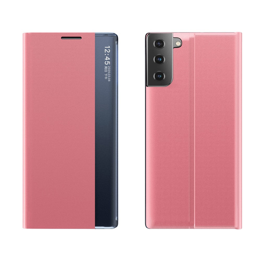Galaxy S21 4G/5G Elegante Hülle – Mit Magnetfunktion & Ansichtsfenster