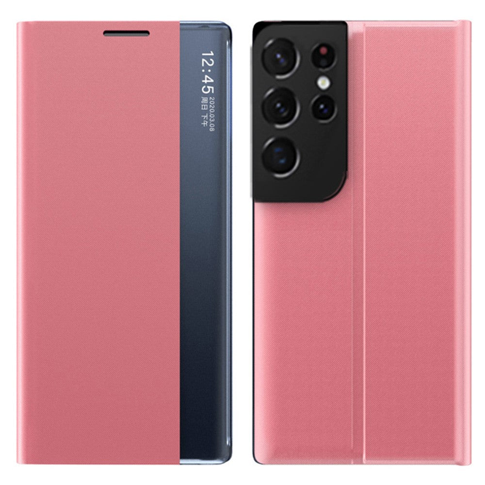 Galaxy S21 Ultra 5G Elegante Hülle – Mit Magnetfunktion & Ansichtsfenster