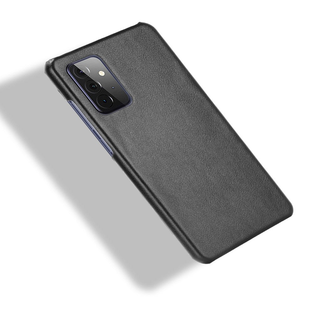 Galaxy A72 5G/4G Schutzhülle – mit Litchi-Leder-Beschichtung