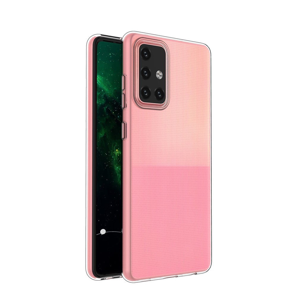 Galaxy A72 4G/5G Transparente Hülle – Kratzfest, weich & stoßfest