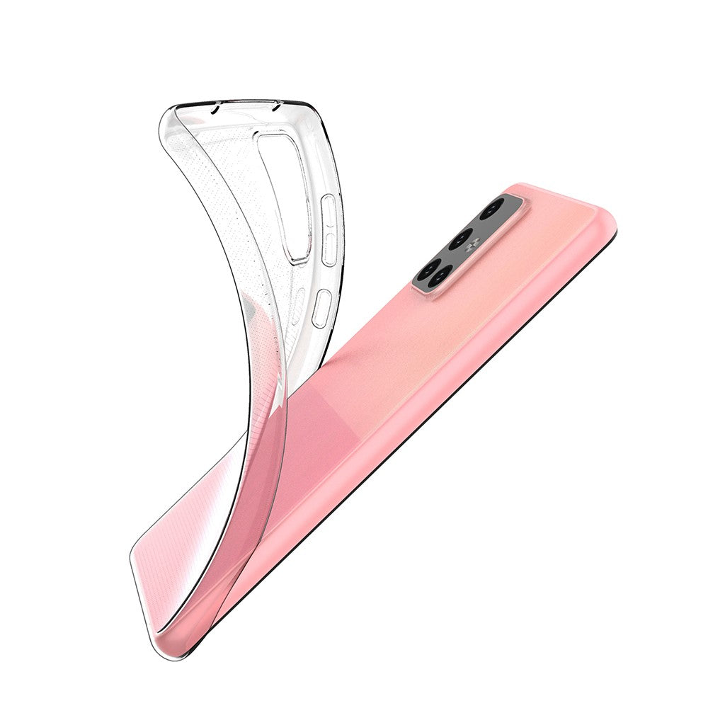 Galaxy A72 4G/5G Transparente Hülle – Kratzfest, weich & stoßfest