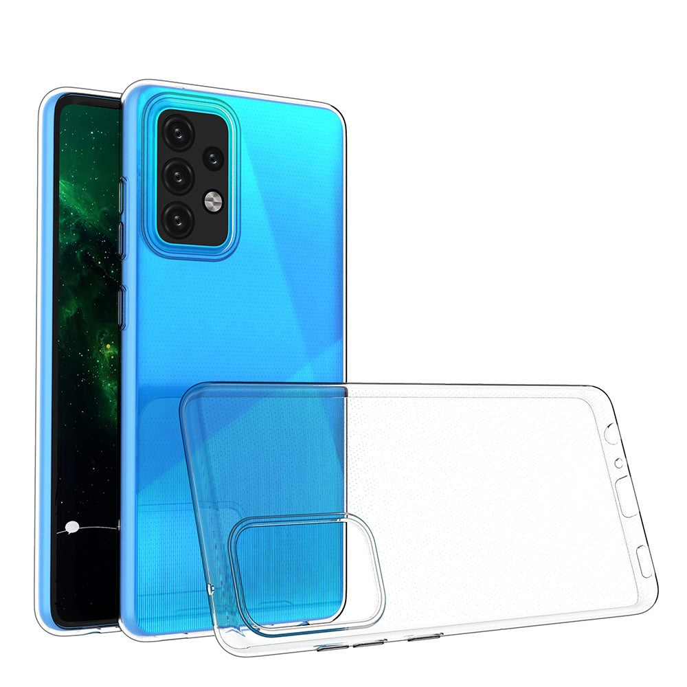Galaxy A52 4G/5G / A52s 5G Transparente Hülle – Kratzfest, weich & stoßfest