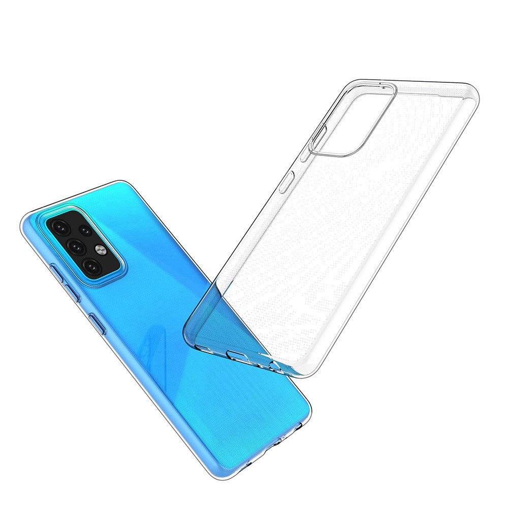 Galaxy A52 4G/5G / A52s 5G Transparente Hülle – Kratzfest, weich & stoßfest