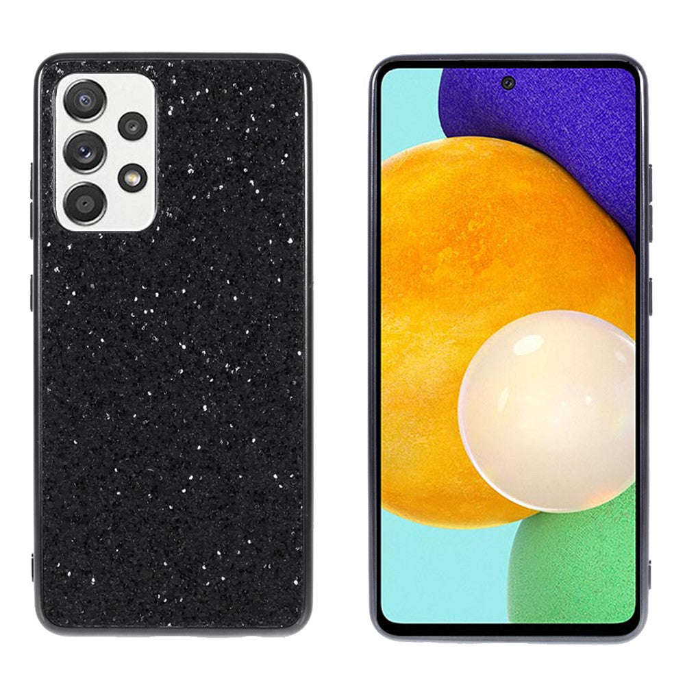Galaxy A52 4G/5G / A52s 5G Schutzhülle – Funkelnde Glitzer-Rückseite
