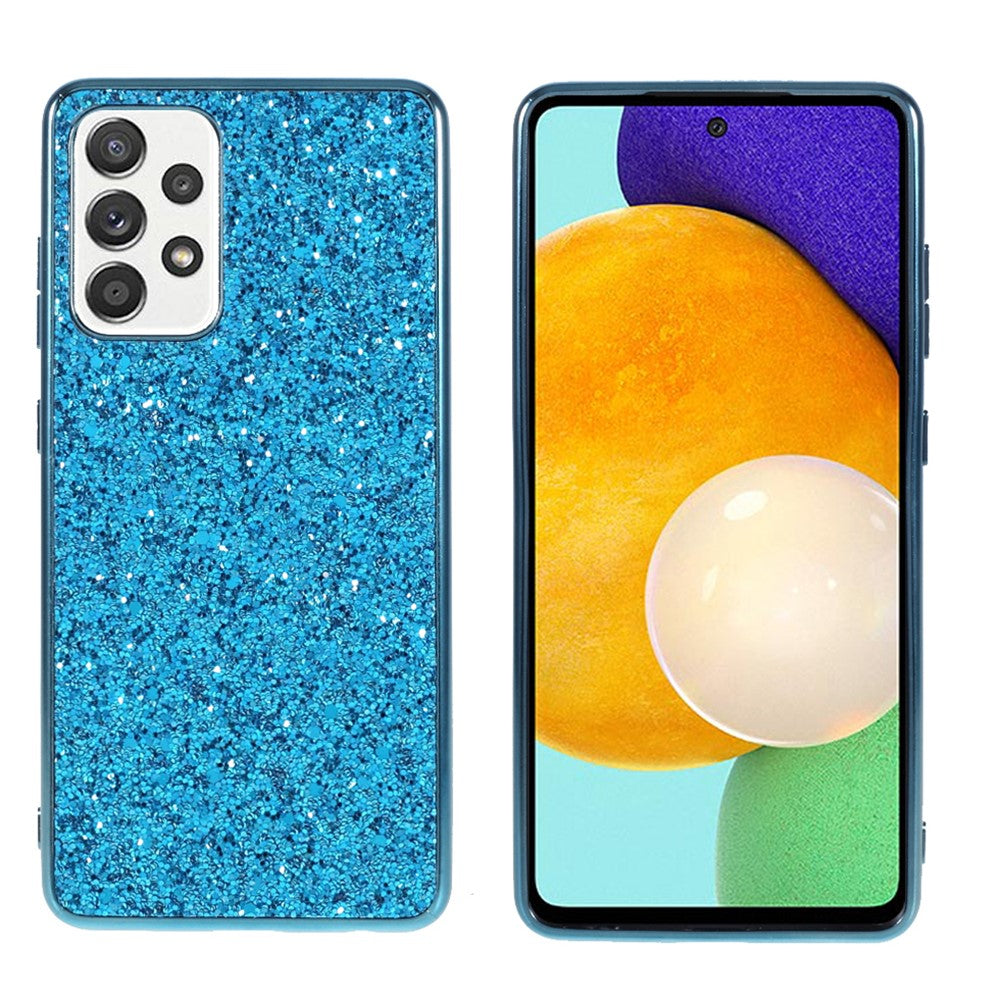 Galaxy A52 4G/5G / A52s 5G Schutzhülle – Funkelnde Glitzer-Rückseite