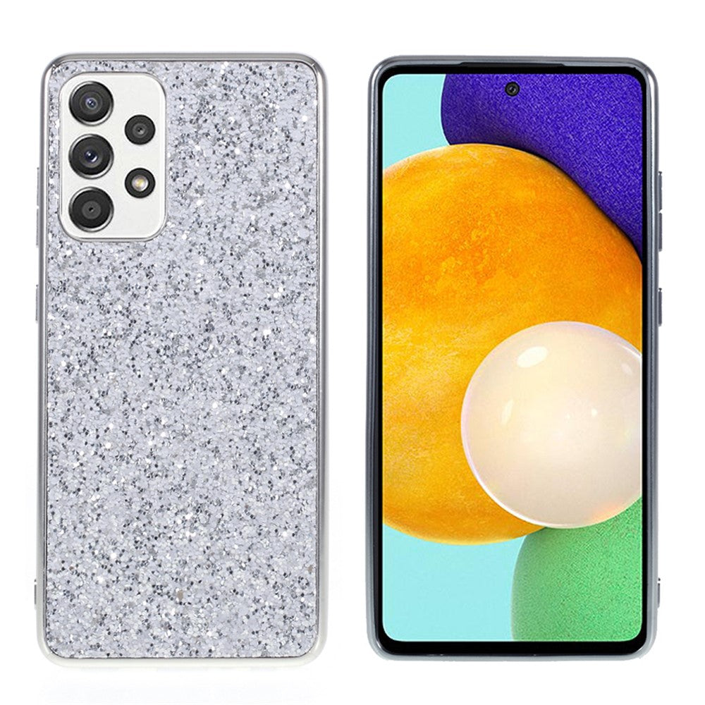 Galaxy A52 4G/5G / A52s 5G Schutzhülle – Funkelnde Glitzer-Rückseite