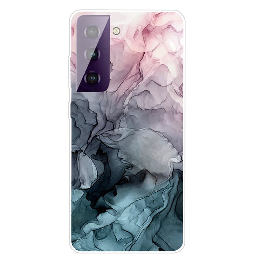 Galaxy S21 FE Stoßfeste Hülle – Mit Marmormuster