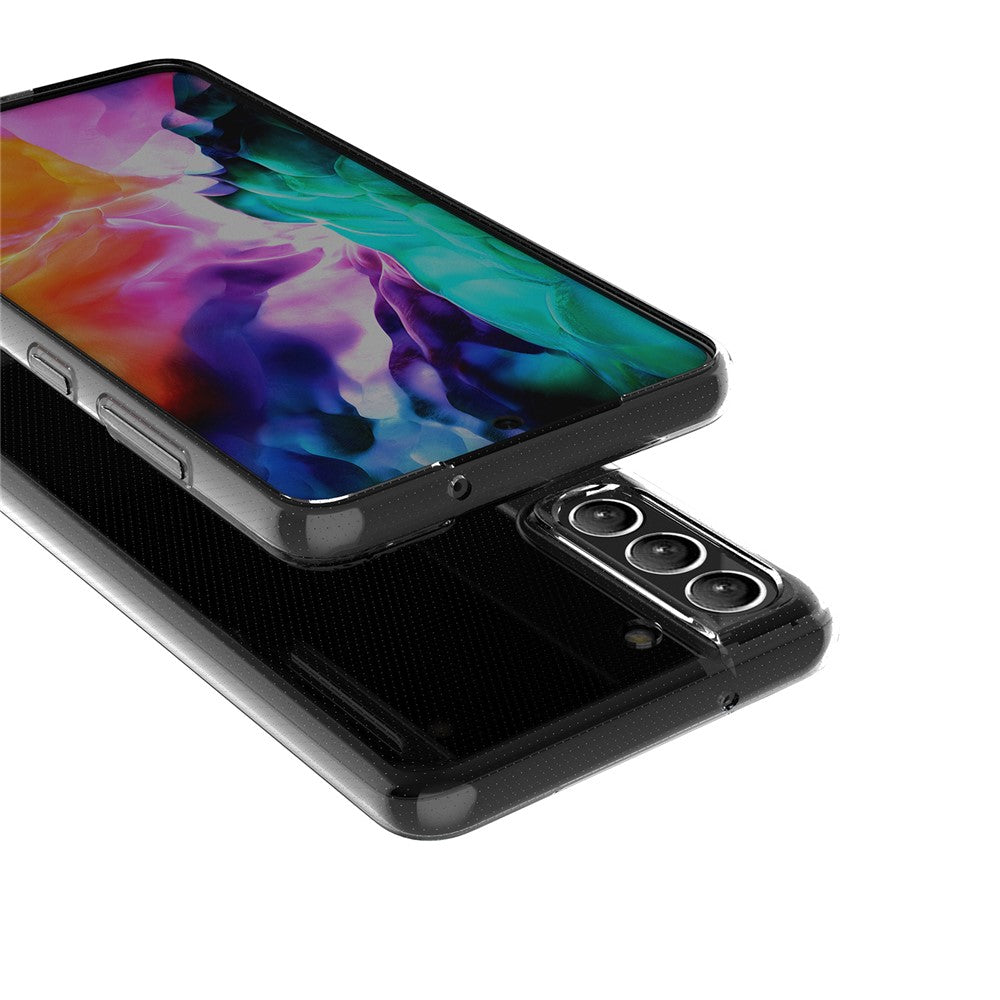 Galaxy S21 FE Transparente Hülle – Kratzfest, weich & stoßfest