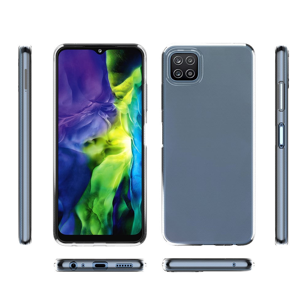 Galaxy A22 5G Transparente Hülle – Kratzfest, weich & stoßfest