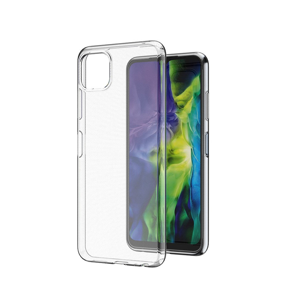 Galaxy A22 5G Transparente Hülle – Kratzfest, weich & stoßfest