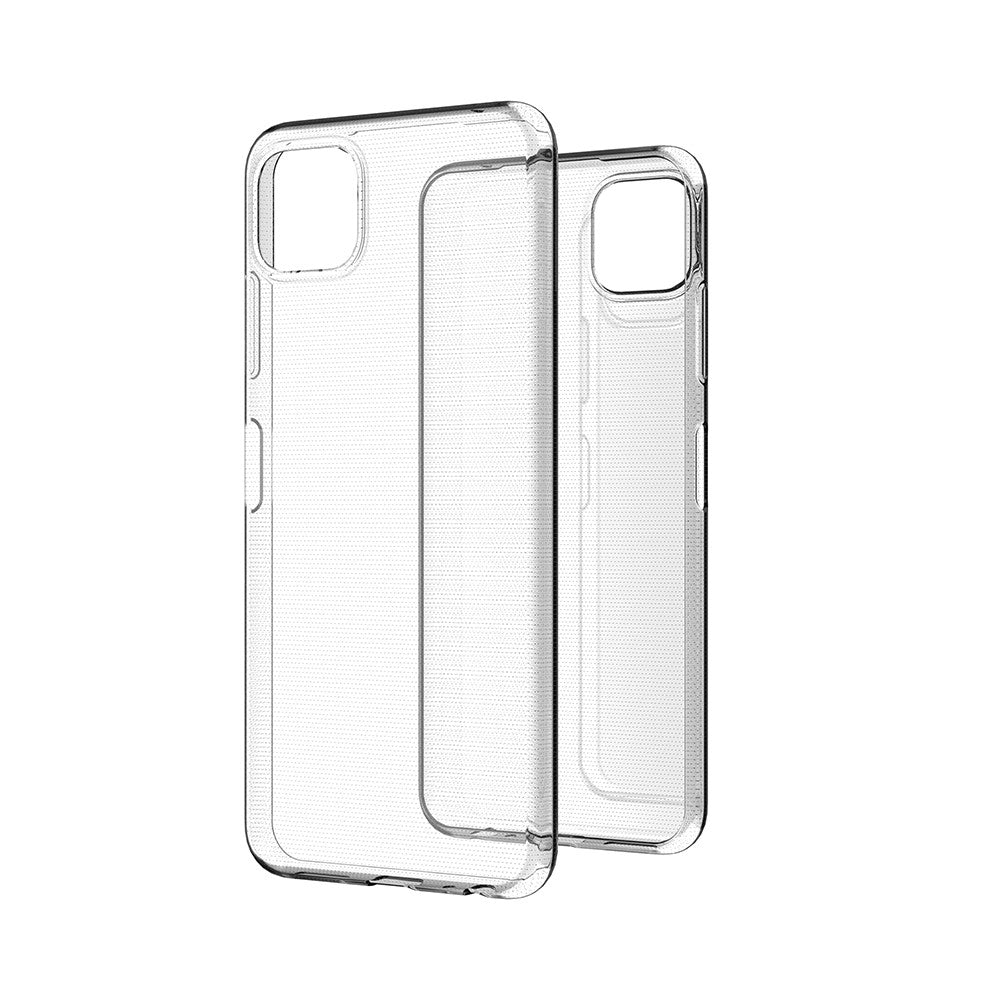 Galaxy A22 5G Transparente Hülle – Kratzfest, weich & stoßfest