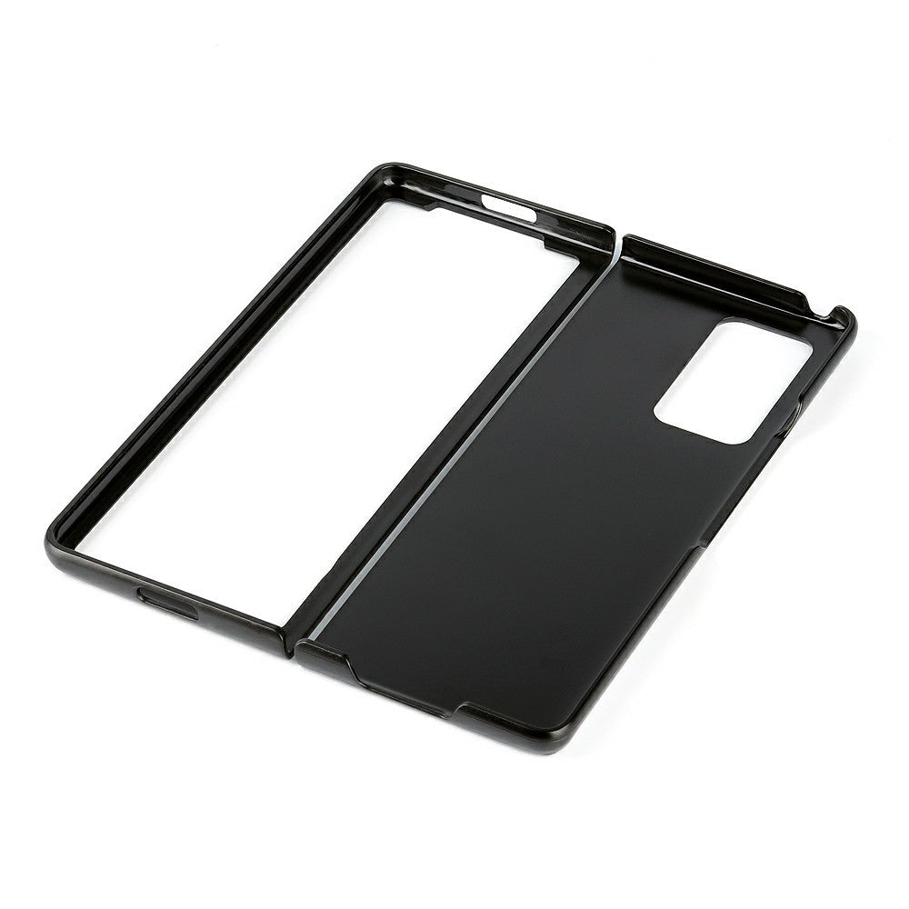 Galaxy Z Fold2 5G Lederhülle – Mit Carbonfaser-Textur