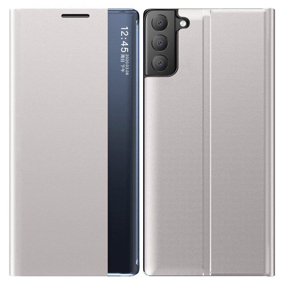 Galaxy S21 FE Elegante Hülle – Mit Magnetfunktion & Ansichtsfenster