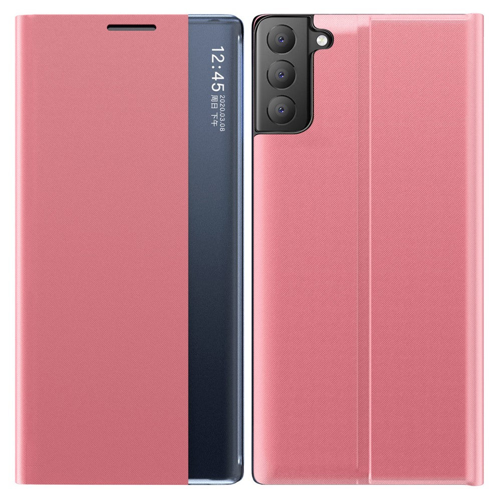 Galaxy S21 FE Elegante Hülle – Mit Magnetfunktion & Ansichtsfenster