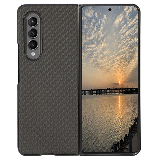 Galaxy Z Fold3 5G Lederhülle – Mit Carbonfaser-Textur