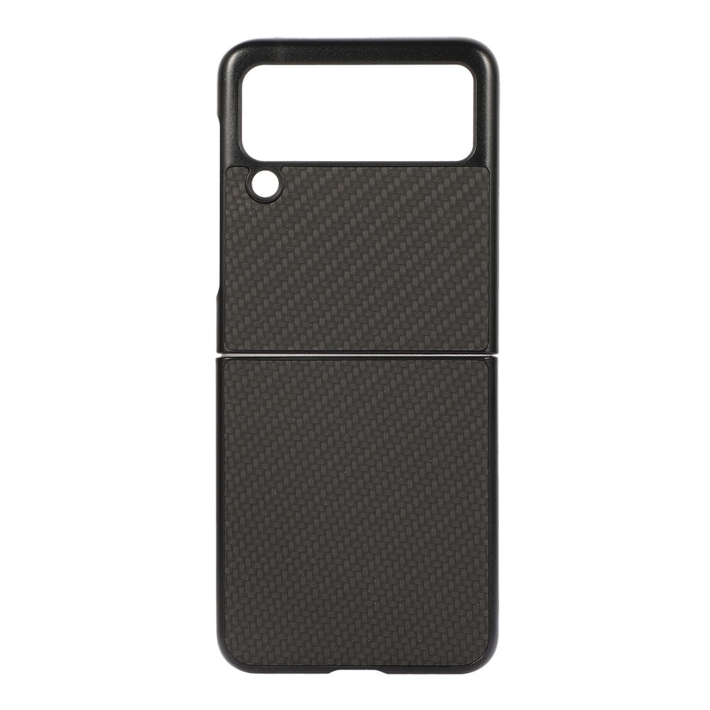Galaxy Z Flip3 5G Lederhülle – Mit Carbonfaser-Textur