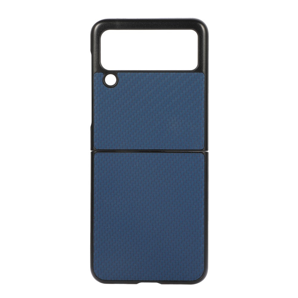 Galaxy Z Flip3 5G Lederhülle – Mit Carbonfaser-Textur