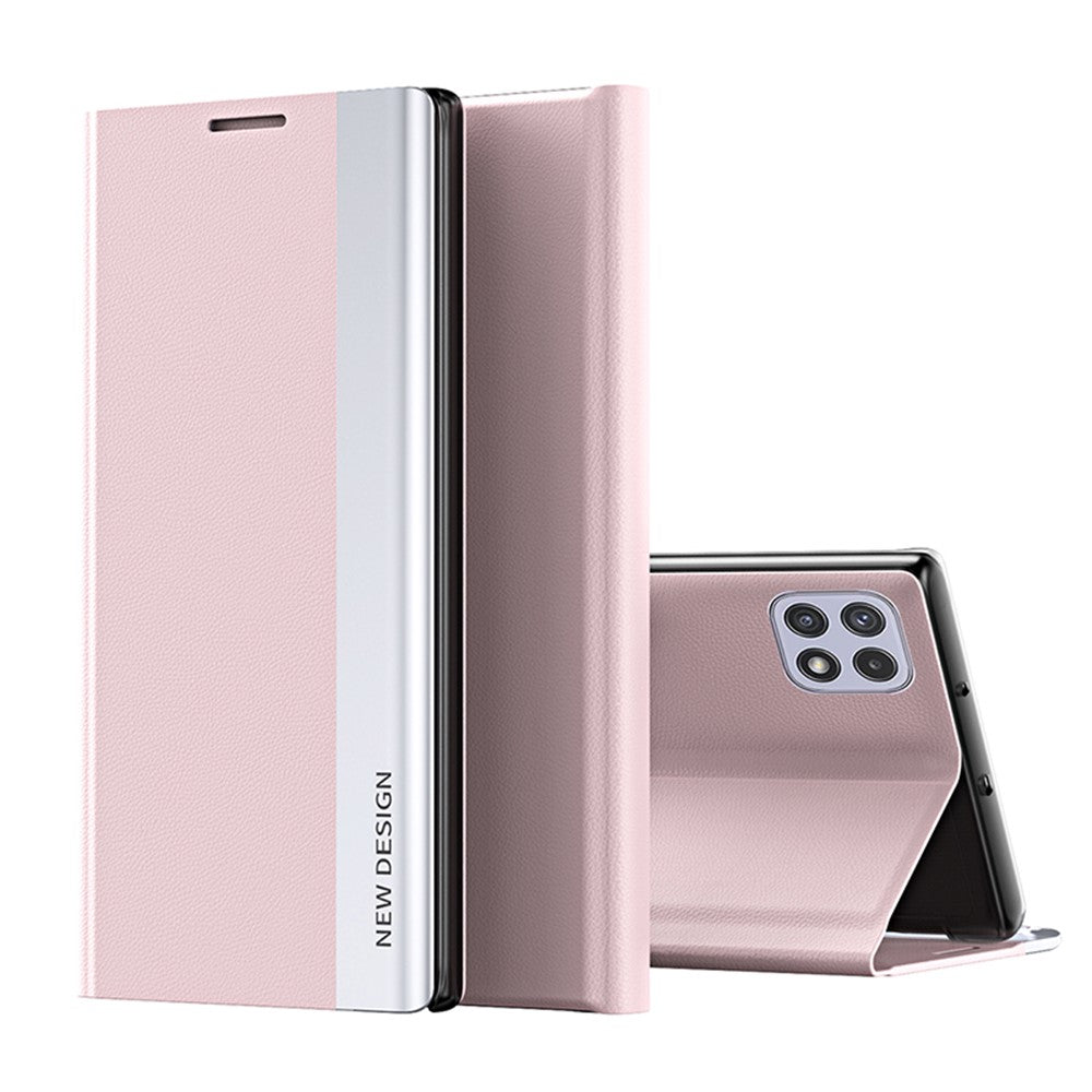 Galaxy A22 5G Klappbare Hülle – elegant, stoßfest, mit Ständer & galvanisierter Oberfläche