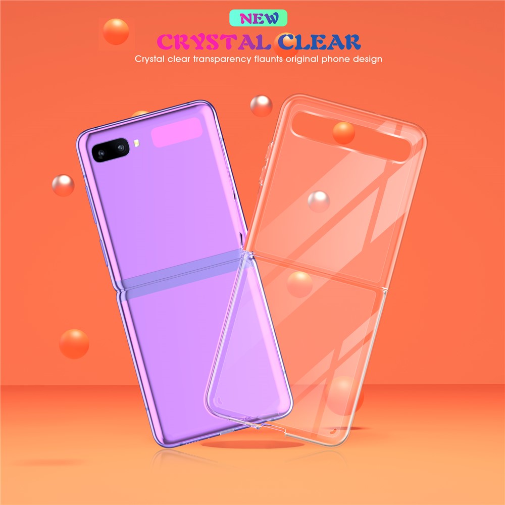 Galaxy Z Flip1 Schutzhülle – Kratzfest & Transparent