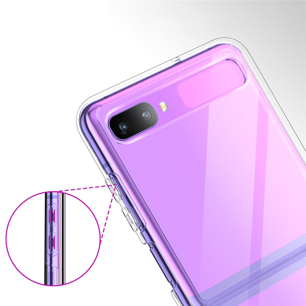 Galaxy Z Flip1 Schutzhülle – Kratzfest & Transparent