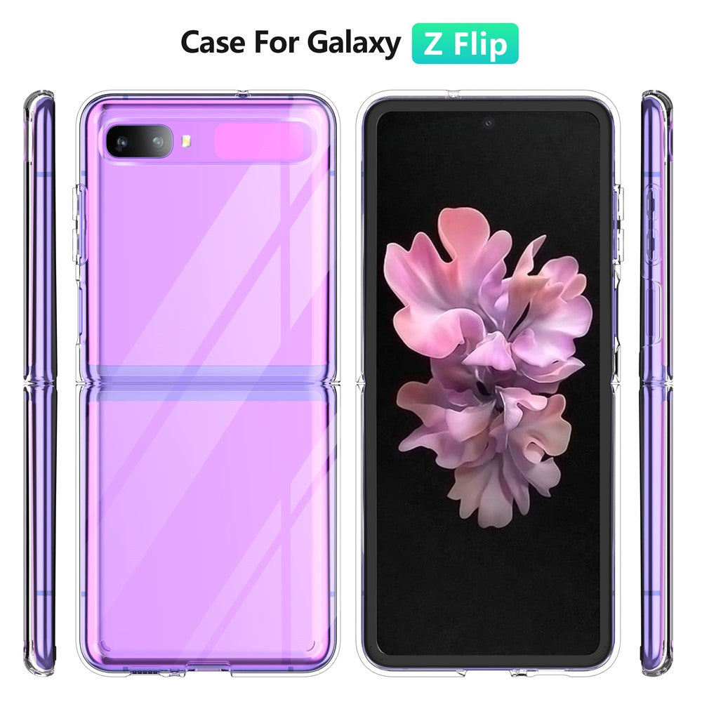 Galaxy Z Flip1 Schutzhülle – Kratzfest & Transparent